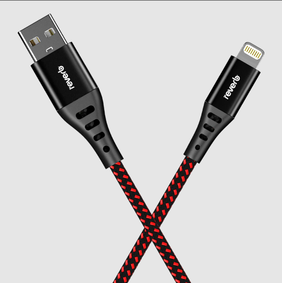 Reverb Super Fast USB To Lightning Cabels For Iphones And Other Apple Products