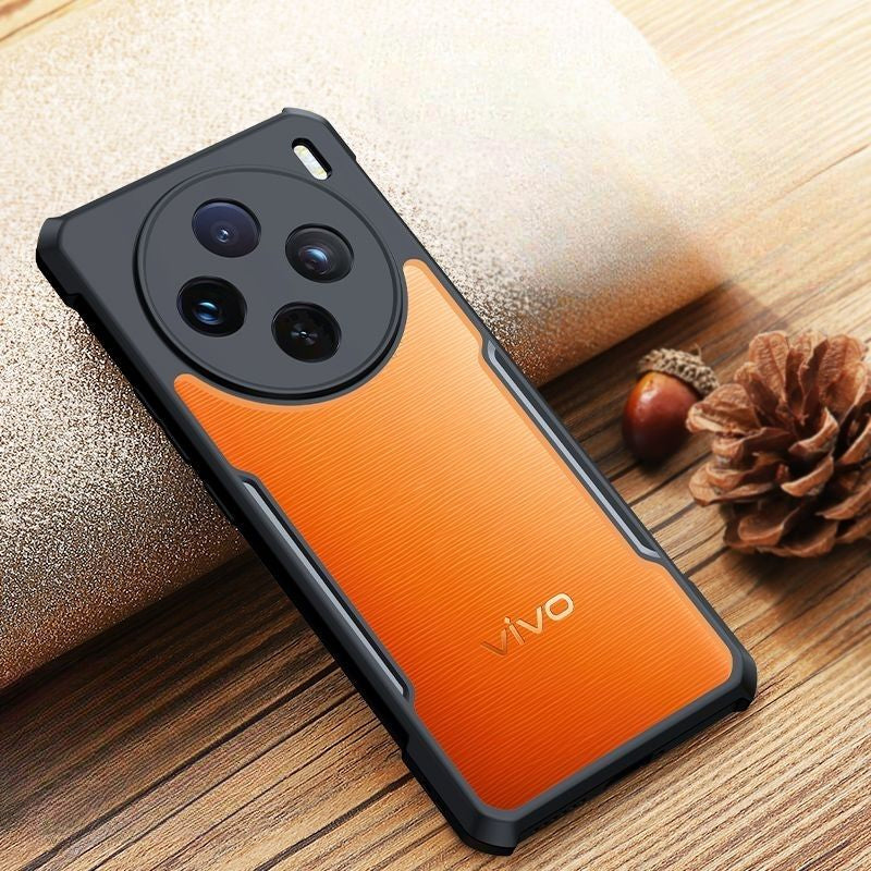 Vivo Phones Hard Plastic Transparent Case By iTrustz