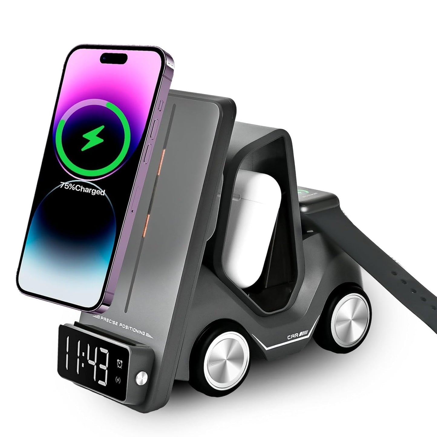 5 in 1 Wireless Charging Station / PowerDock / Powerbank