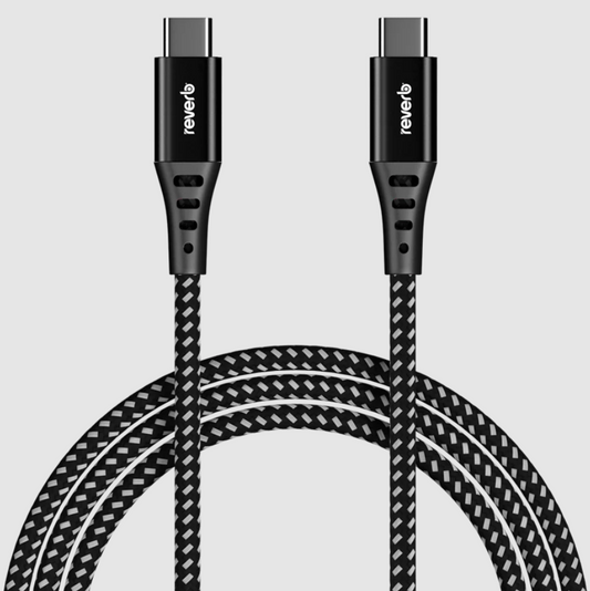 Reverb Superb Quality Type C To C Cable For Super Fast Charging