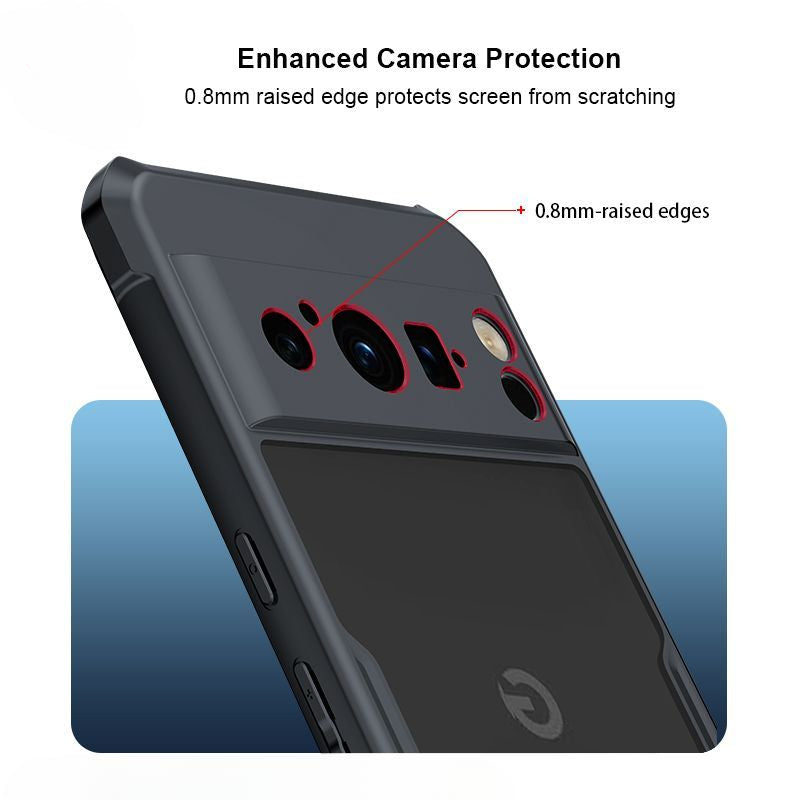 Google Pixel Transparent Hard Plastic Cover By iTrustz