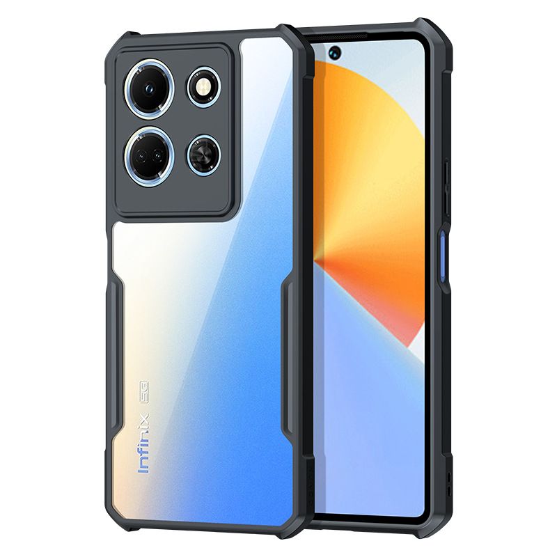 Techno/Spark/Infinix Phones Hard Platic Transparent Case By iTrustz