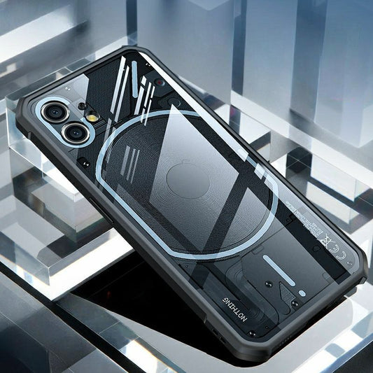 Nothing Phones, Transparent Hard Plastic Case By iTrustz