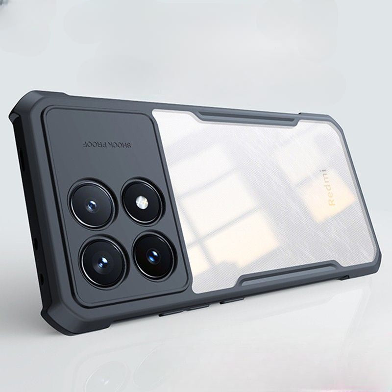 Poco Phones, Transparent Hard Plastic Cover By iTrustz