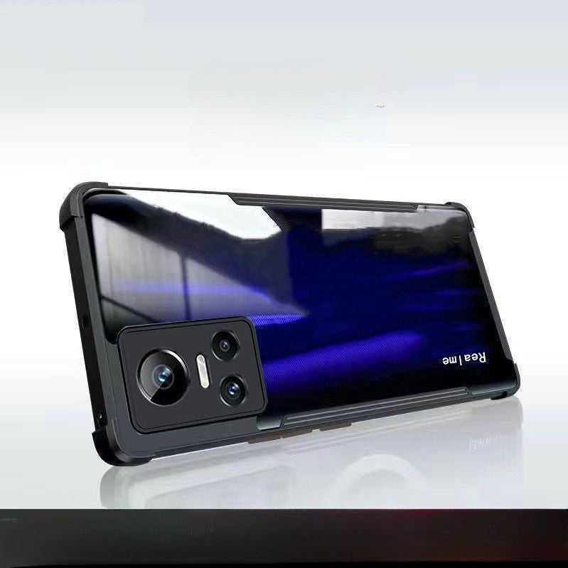 Realme Phones, Transparent Hard Plastic Clear Case By iTruustz All Models
