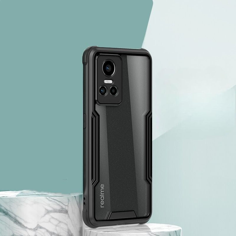 Realme Phones, Transparent Hard Plastic Clear Case By iTruustz All Models