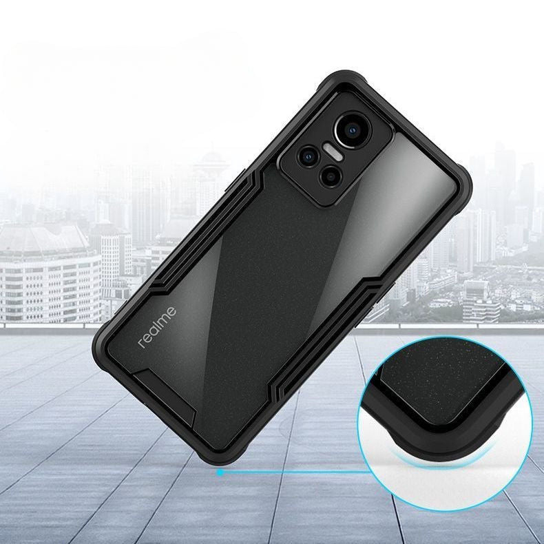 Realme Phones, Transparent Hard Plastic Clear Case By iTruustz All Models