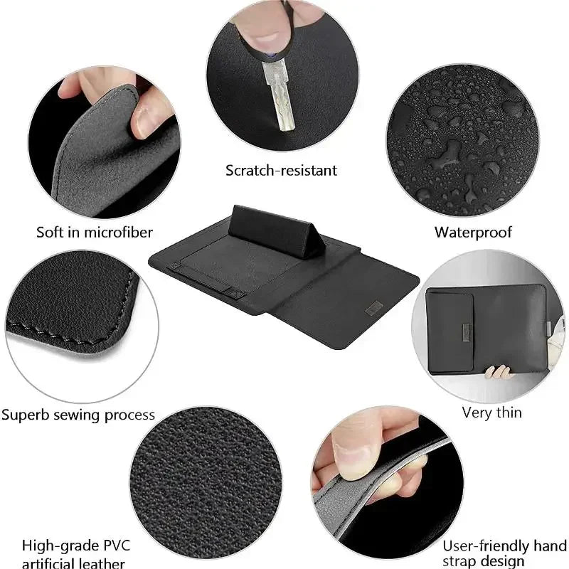 4Pcs/Set 15.4/16 Inch Laptop Case Waterproof Notebook Sleeve for Laptop Bag Cover