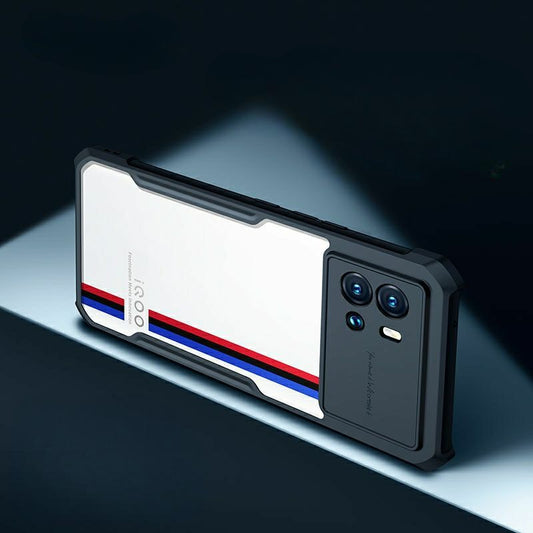 iQoo Phones, Transparent Hard Plastic Case By iTrustz